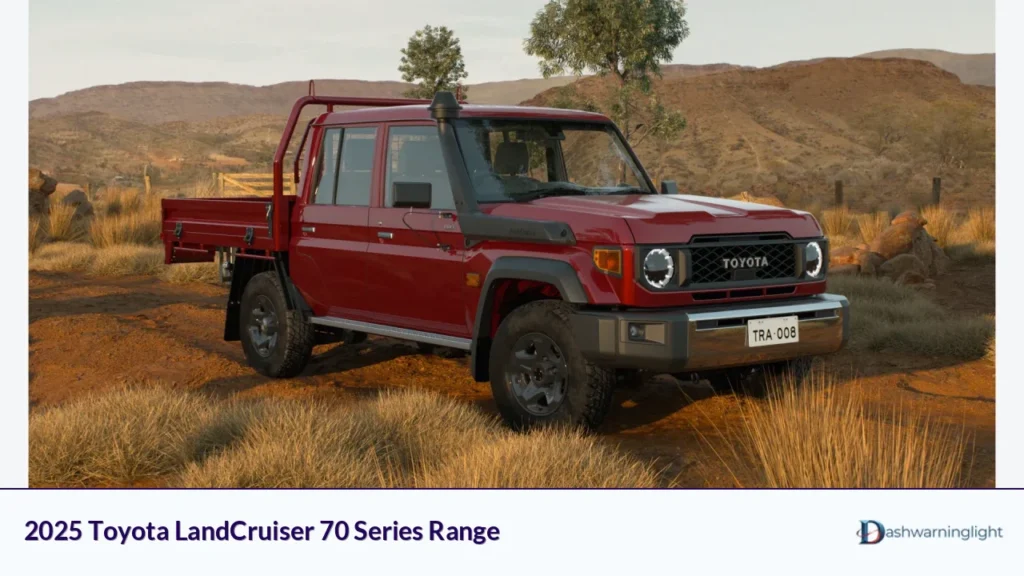 2025 Toyota LandCruiser 70 Series Range